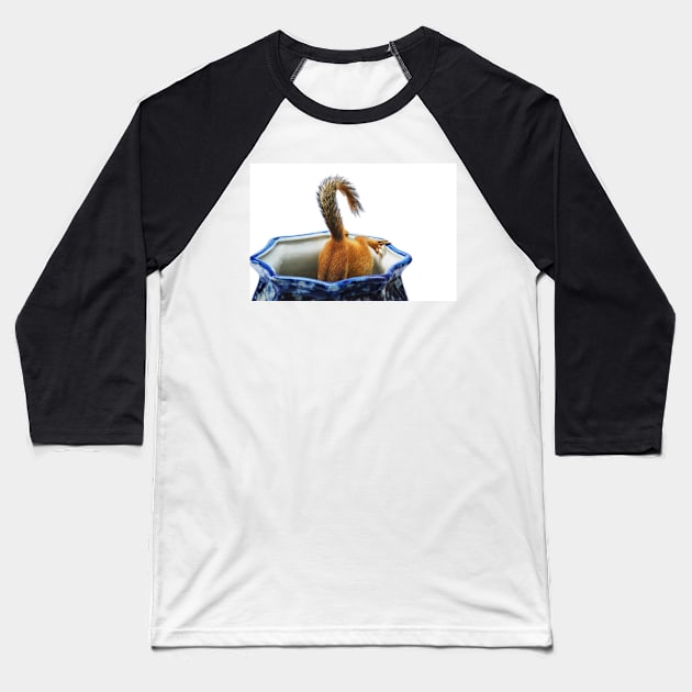 Bottoms Up!  #2 Baseball T-Shirt by LaurieMinor